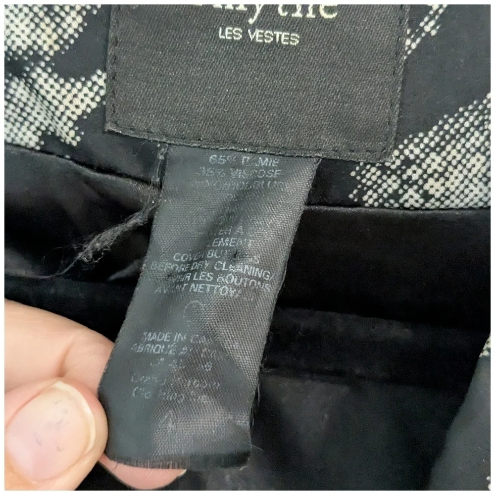 Smythe Lace Print Single Button Blazer